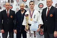 Даниил Павликов завоевал бронзу на международном турнире по киокусинкай