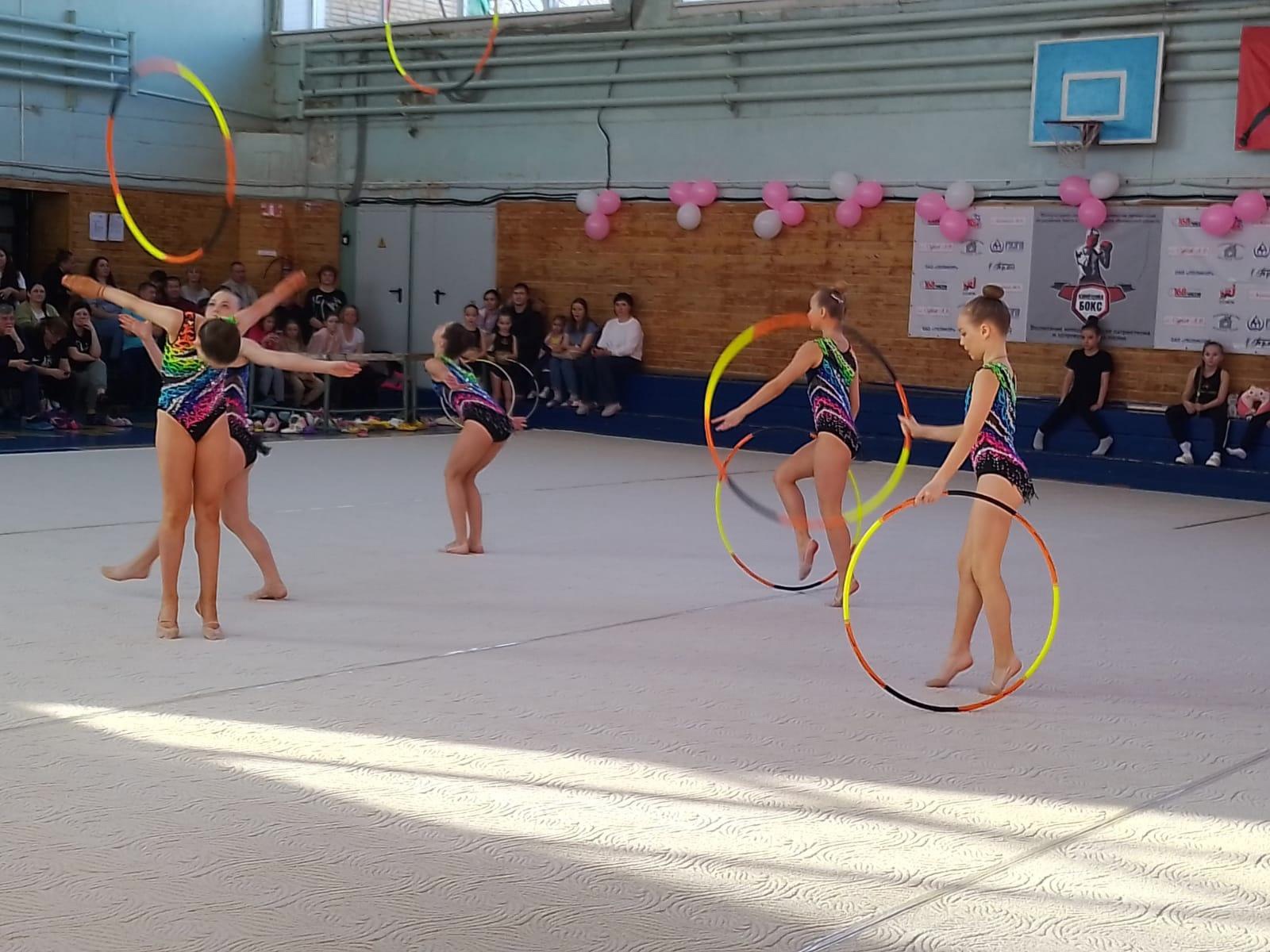 В Кинешме состоялось открытое первенство по художественной гимнастике