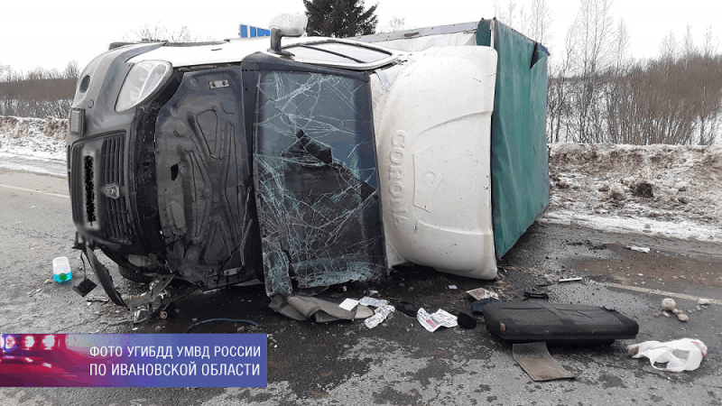 За 4 дня в Ивановской области в 13 ДТП травмы получили 17 человек