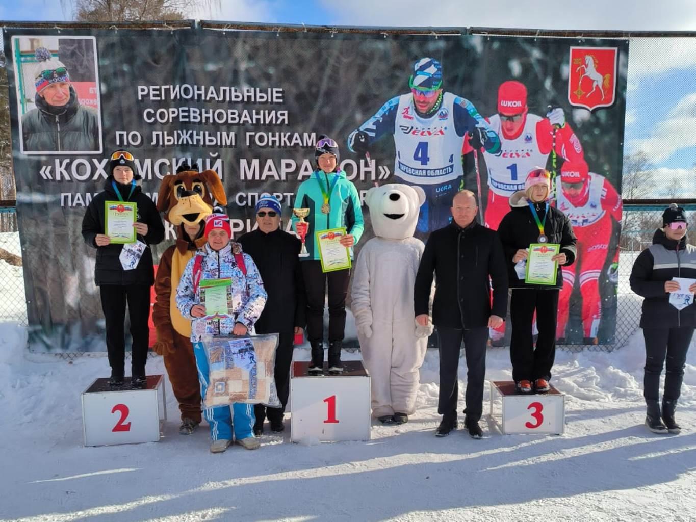 Лыжники завоевали награды на Кохомском марафоне