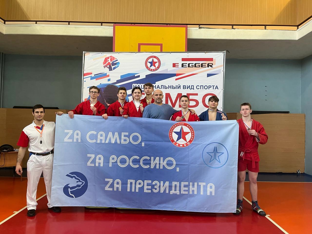 Кинешемцы – победители и призеры первенства Ивановской области по самбо
