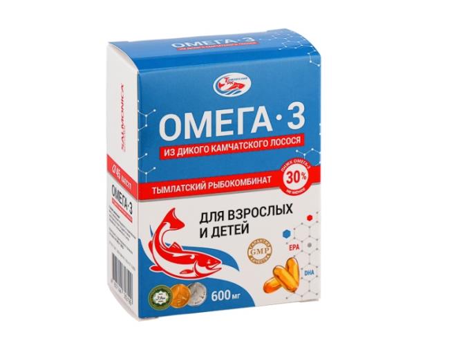 Омега-3 из дикого камчатского лосося