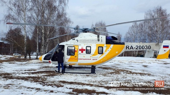 С начала года санавиация Ивановской области уже четырежды участвовала в спасении жизни пациент