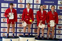 Елизавета Пшеничных стала бронзовым призером первенства ЦФО по самбо