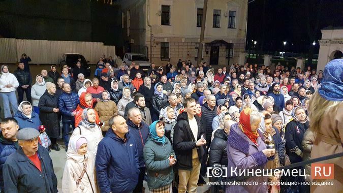 Православные христиане Кинешмы отмечают Пасху