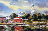 В Кинешме открылась выставка акварелиста Владимира Смирнова