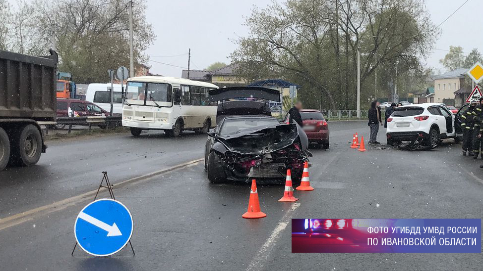 Стали известны подробности жесткого ДТП у ж/д вокзала Кинешмы