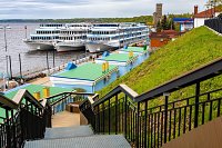 С начала туристической навигации Кинешма встретила 13 теплоходов