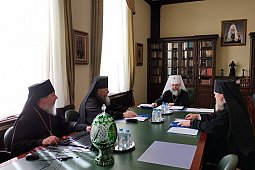Епископ Кинешемский и Палехский Иларион принял участие в заседание Архиерейского совета