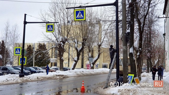 На освещение пешеходных переходов Кинешмы направят почти 19 млн рублей