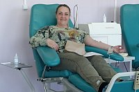 Сотрудники исправительной колонии №4 сдали кровь