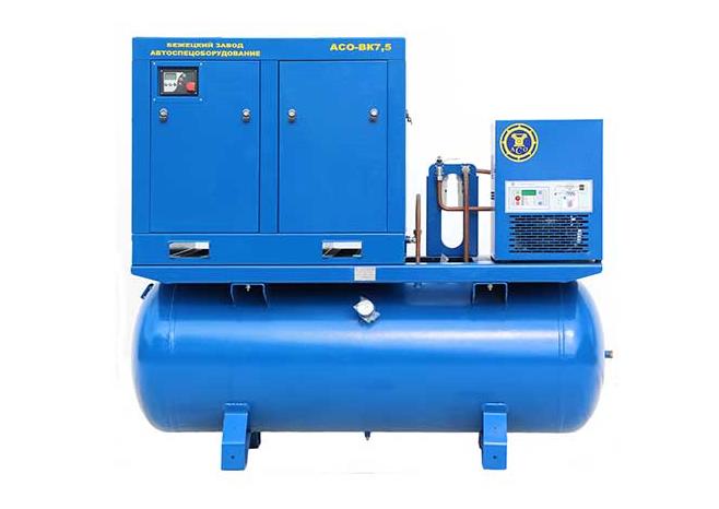 Воздушный винтовой компрессор 380 В на 500 литров с доставкой по России