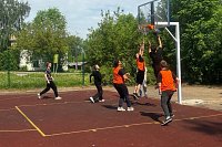 В Кинешме прошли соревнования по стритболу среди юношей