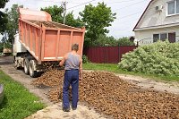 В Кинешме по программе «Местные инициативы» приступили к ремонту дорог частного сектора