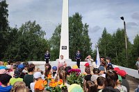 Учащиеся и педагоги школы №1 почтили память павших в годы Великой Отечественной войне