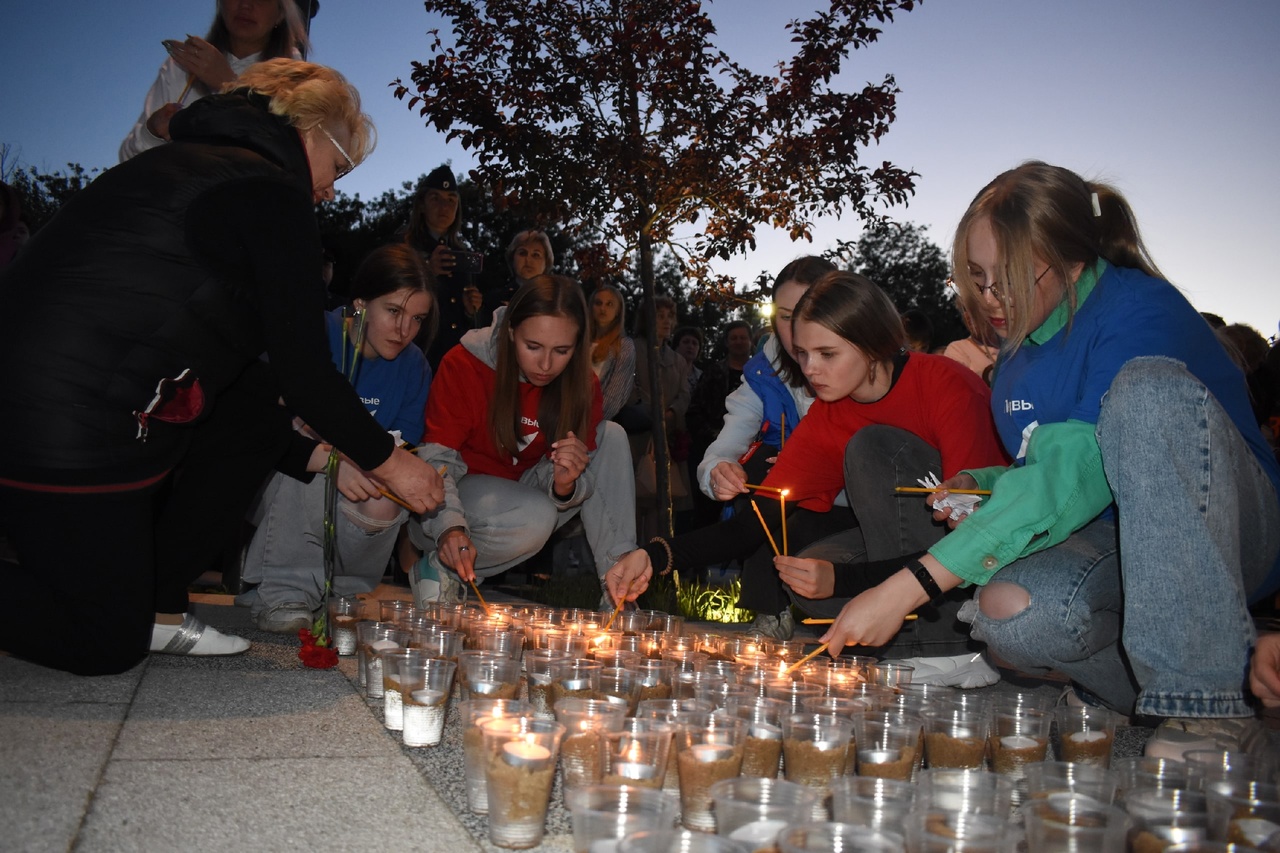 В Кинешме зажгли свечи в память о погибших в годы Великой Отечественной войны