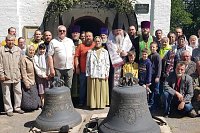 В храме святого пророка Илии в Палехе освятили новые колокола