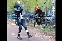 В Кинешме подростки сняли на видео свои танцы на кладбище Затенки у храма  и могил