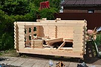 Деревянные дома из профилированного бруса: особенности строительства «под ключ»