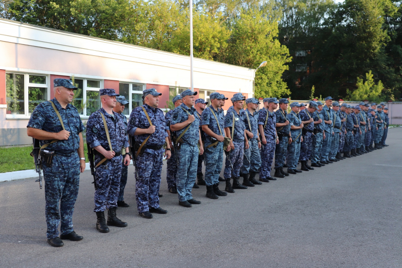 Произведена замена сводного отряда Ивановской полиции в Северо-Кавказском регионе