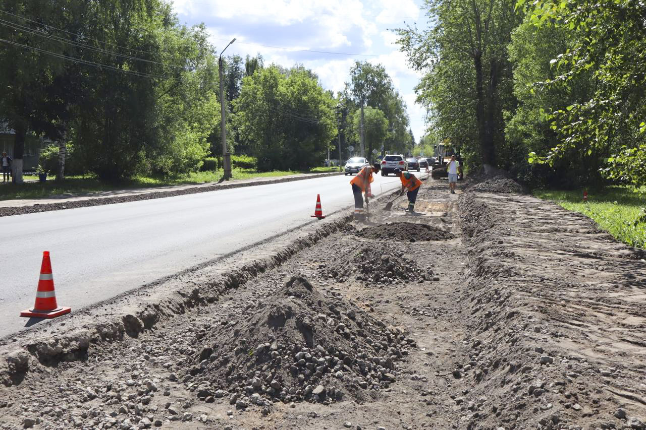 В Заволжском районе за 5 лет отремонтировали более 80 км дорог