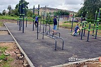 Кинешемцы рвутся заниматься на не сданной в эксплуатацию спортплощадке на ул.Гагарина