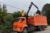С улиц Кинешмы вывезено еще 1770 кубических метров веток и мусора
