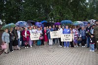 В Кинешме состоялась акция в поддержку жителей Курской области