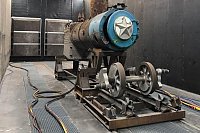 Промышленная дробеструйная камера для железнодорожного транспорта