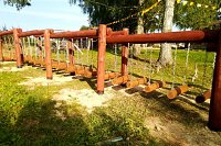 На «Рубеже маршала А.М.Василевского» завершена установка новых элементов полосы препятствий