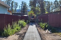 Между улицами Желябова и Боборыкина отремонтировали пешеходную дорожку