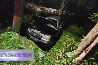 На ул.Социалистической 19-летний водитель на «Ниве» вылетел в кювет
