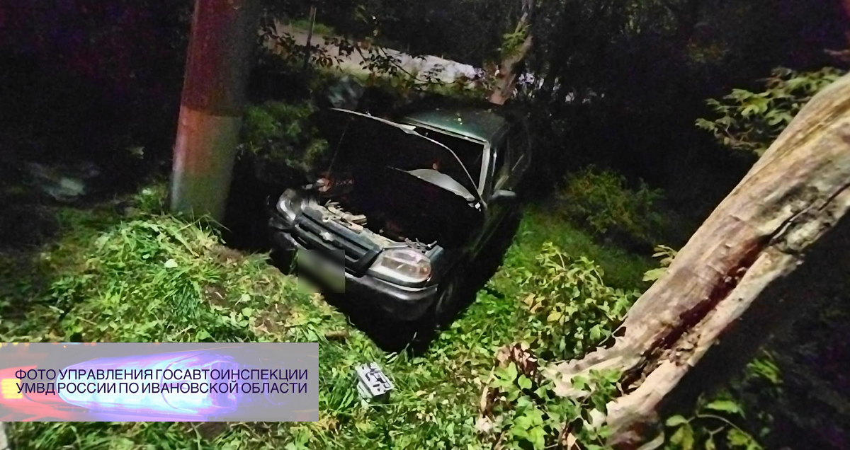 На ул.Социалистической 19-летний водитель на «Ниве» вылетел в кювет