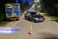 На ул.Пирогова пьяный водитель на «Рено» врезался в стоящий «ГАЗ»