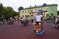 В детском саду №32 открылась современная спортивная игровая площадка