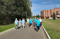 На базе МЦ «Решма» прошли «10000 шагов к здоровью»