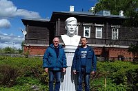 За состоянием бюстов Героев Советского Союза Бойцова И.М. и Кудрявцева В.В. будет следить УГХ