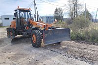 УГХ Кинешмы профилирует дороги частного сектора