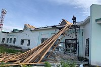 В Кинешме ремонтируют крышу спортшколы «Звездный»