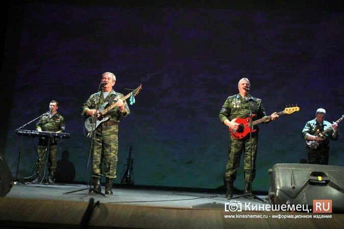 В Кинешме вновь выступит легендарный ансамбль ВДВ «Голубые береты»