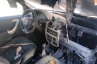 В Кинешме на улице Вичугской на ходу загорелся «Рено Логан»