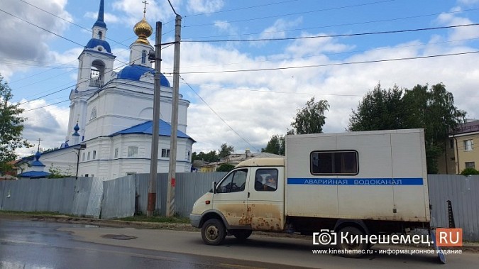 19 октября значительная часть центра Кинешмы останется без холодной воды