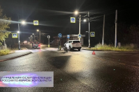 На перекрестке ул.Текстильной и Юрьевецкой кроссовер сбил 14-летнего мопедиста