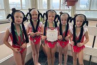 Гимнастки Кинешмы успешно выступили на турнире «Юная грация»