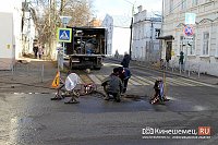 Ноябрь в Кинешме начался с очередных аварий на водопроводах