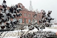 Снегопад в Кинешме сменился дождем