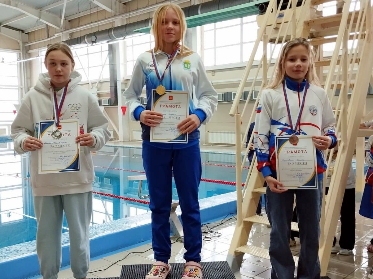 Мария Абдулина стала победителем первенства Шуи по плаванию