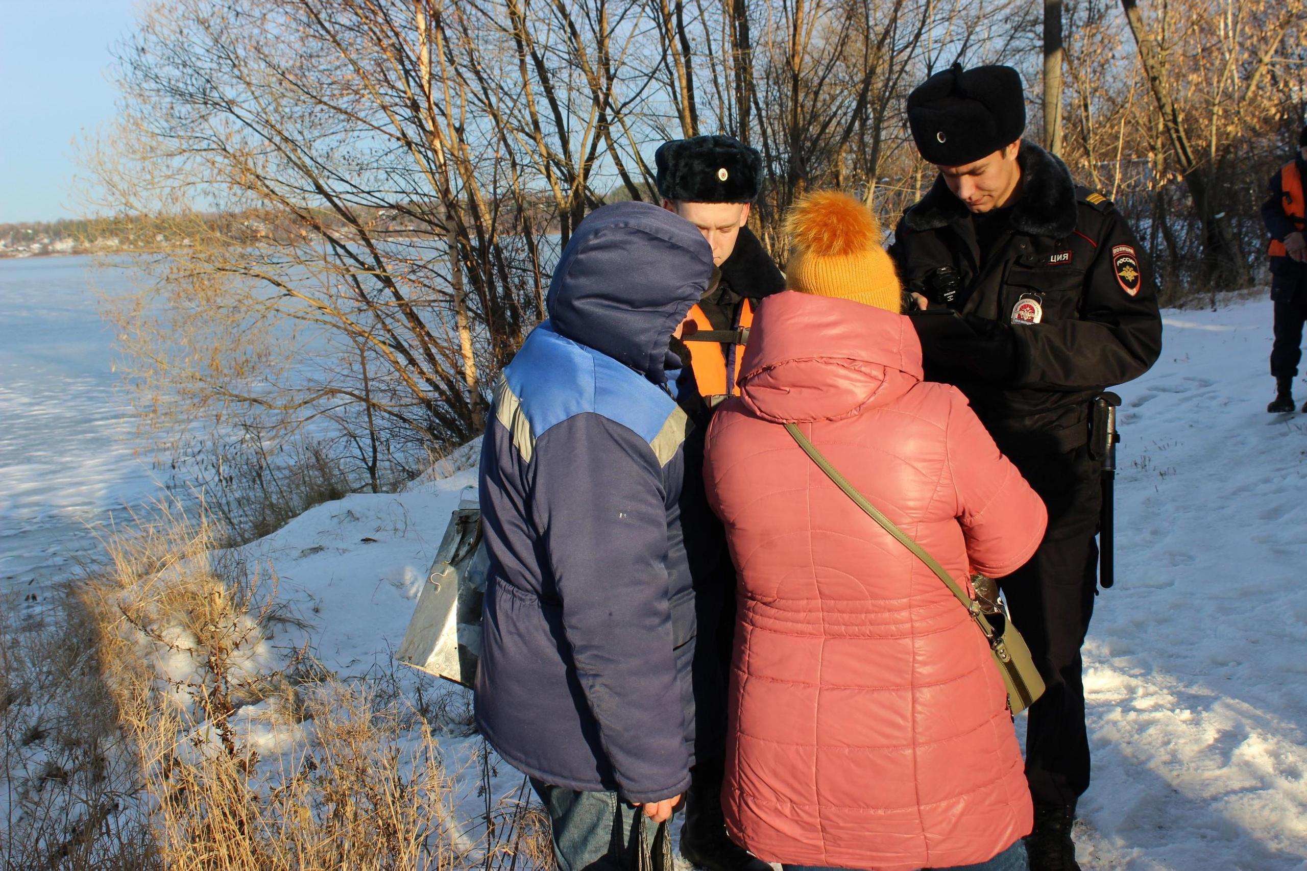 В Кинешме ловят и штрафуют рыбаков, нарушивших запрет выхода на лед