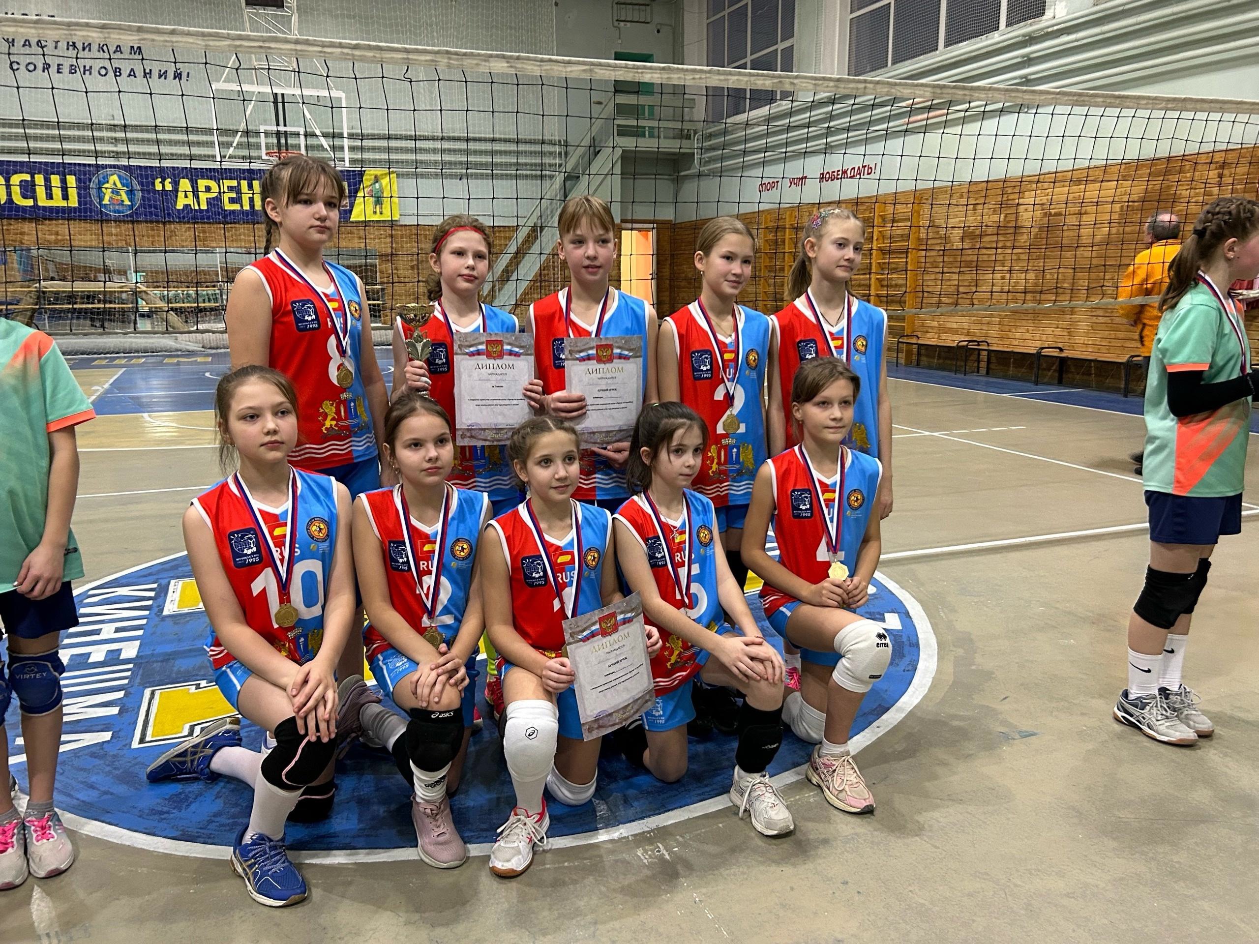 В Кинешме прошло открытое первенство спортивной школы «Арена» по волейболу