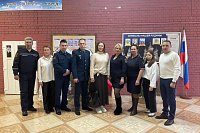 Личный состав колонии КП-12 посетил Дьячевскую среднюю школу